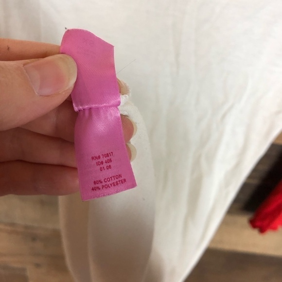 Pink Victoria’s Secret distressed‎ top - Picture 8 of 9